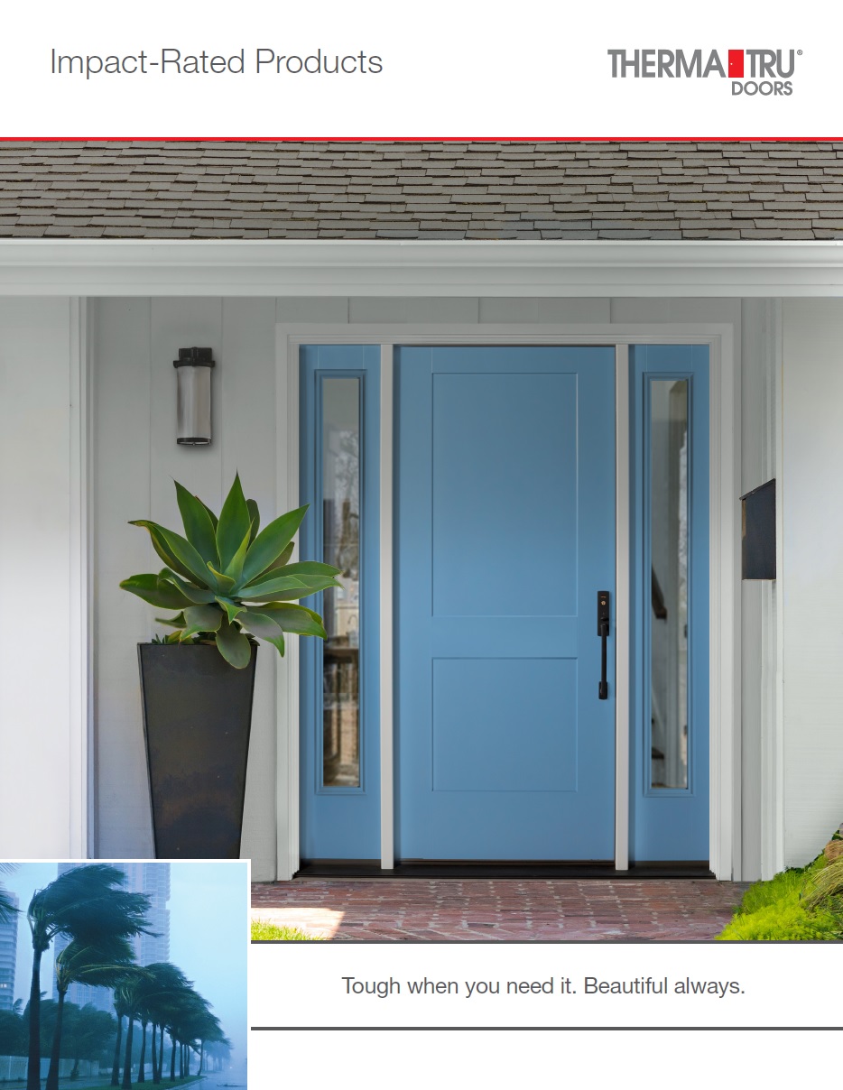 Solar Impact Window - Therma Tru 2019 Impact Rated Products